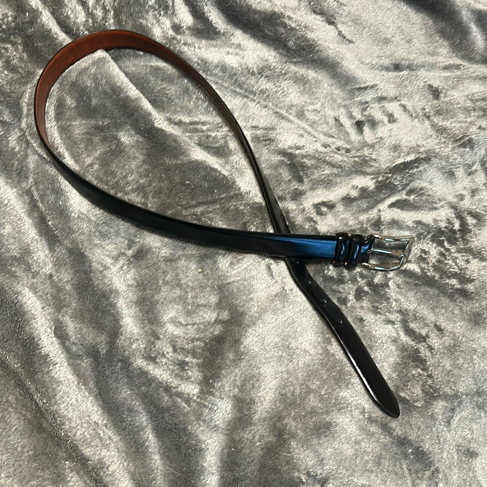 Cole Haan Black Brown Dress Belt